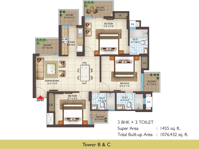 Spring HOME floor plan